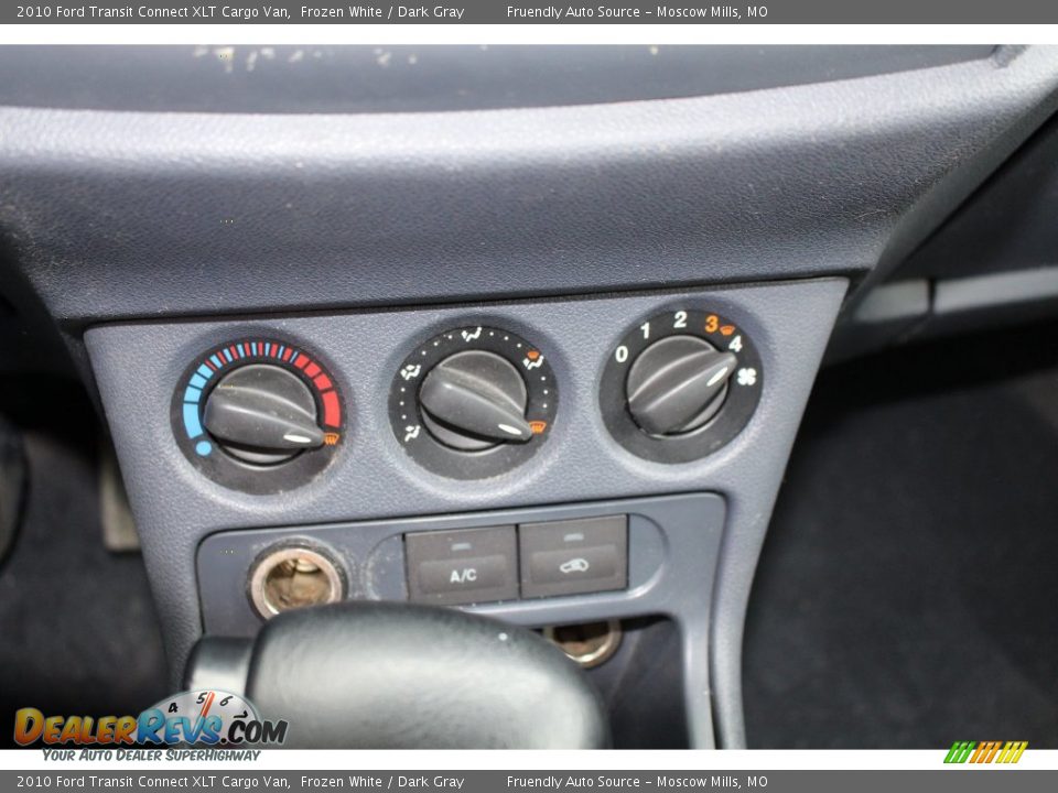 2010 Ford Transit Connect XLT Cargo Van Frozen White / Dark Gray Photo #10