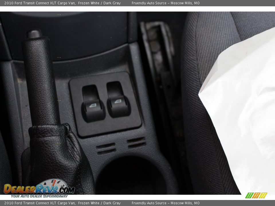2010 Ford Transit Connect XLT Cargo Van Frozen White / Dark Gray Photo #12