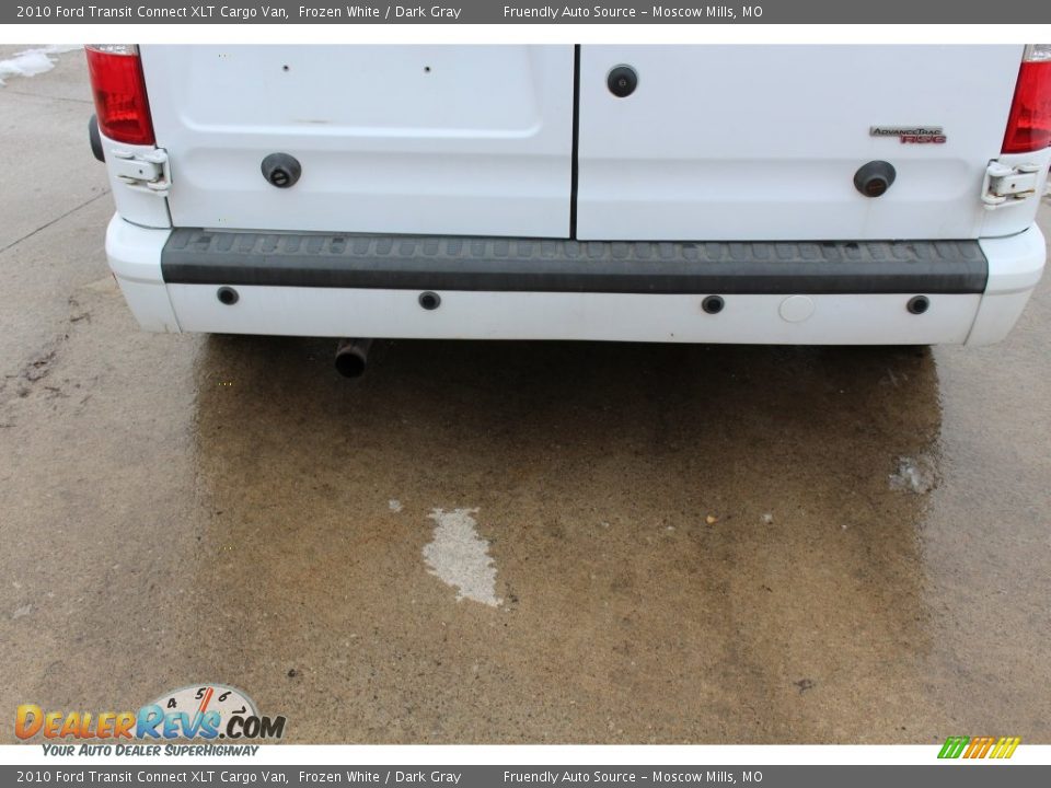 2010 Ford Transit Connect XLT Cargo Van Frozen White / Dark Gray Photo #13