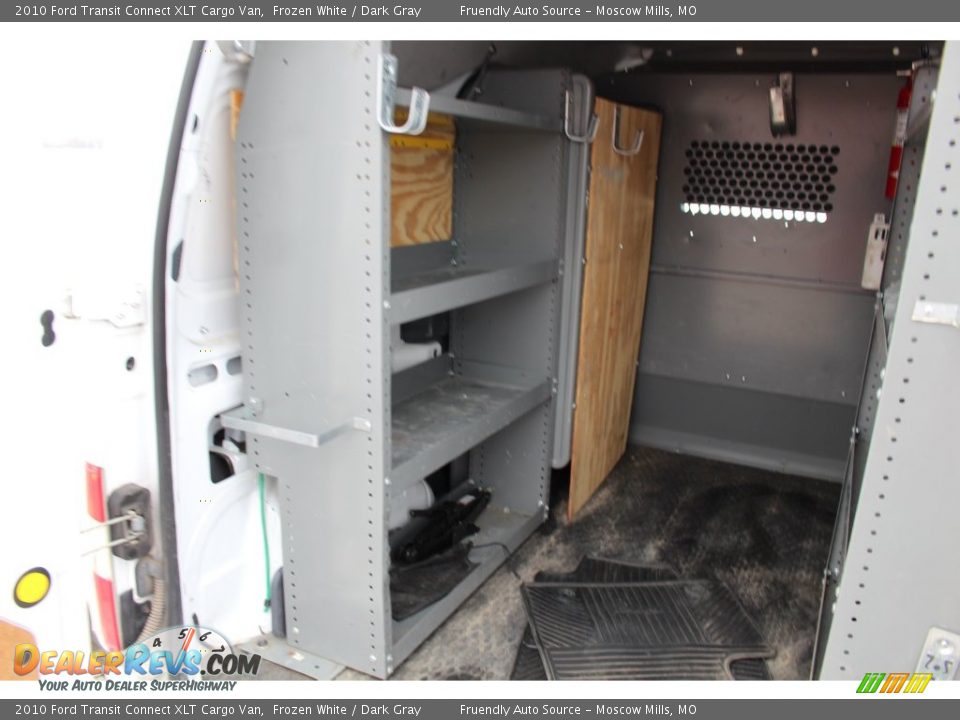 2010 Ford Transit Connect XLT Cargo Van Frozen White / Dark Gray Photo #15