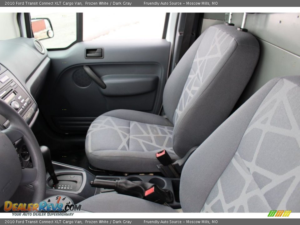2010 Ford Transit Connect XLT Cargo Van Frozen White / Dark Gray Photo #22