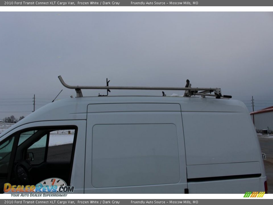 2010 Ford Transit Connect XLT Cargo Van Frozen White / Dark Gray Photo #23