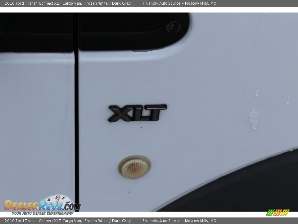 2010 Ford Transit Connect XLT Cargo Van Frozen White / Dark Gray Photo #24