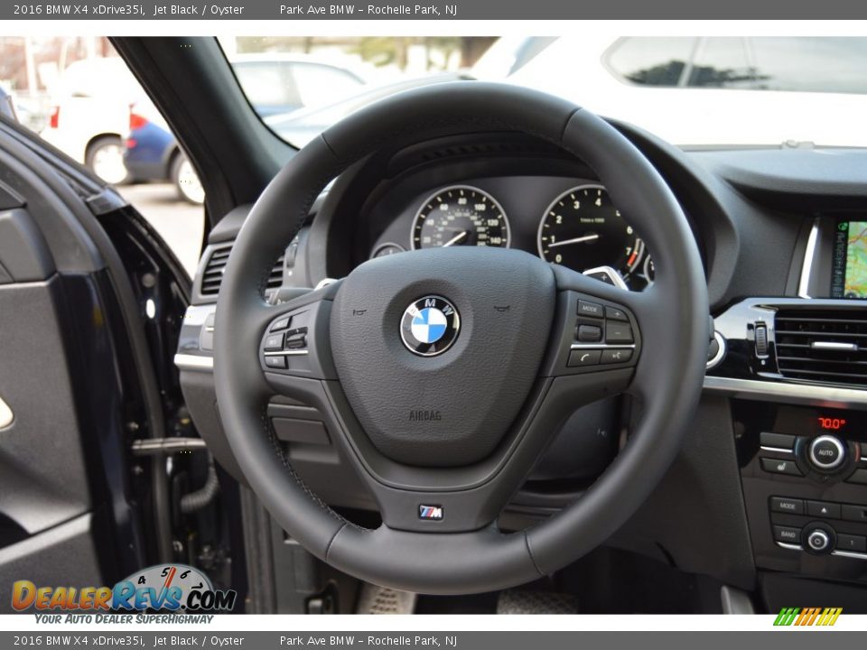 2016 BMW X4 xDrive35i Jet Black / Oyster Photo #18