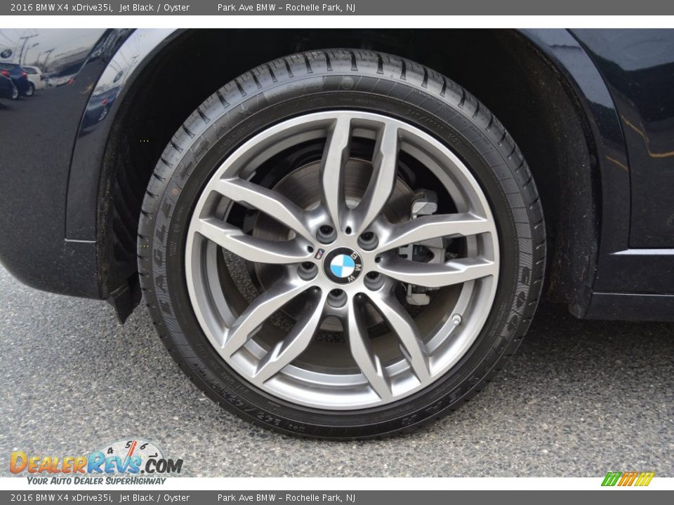 2016 BMW X4 xDrive35i Jet Black / Oyster Photo #32