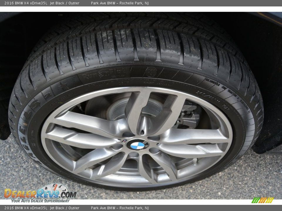 2016 BMW X4 xDrive35i Jet Black / Oyster Photo #33
