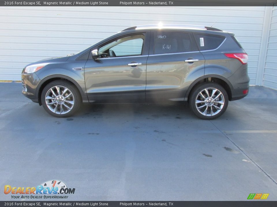 2016 Ford Escape SE Magnetic Metallic / Medium Light Stone Photo #6