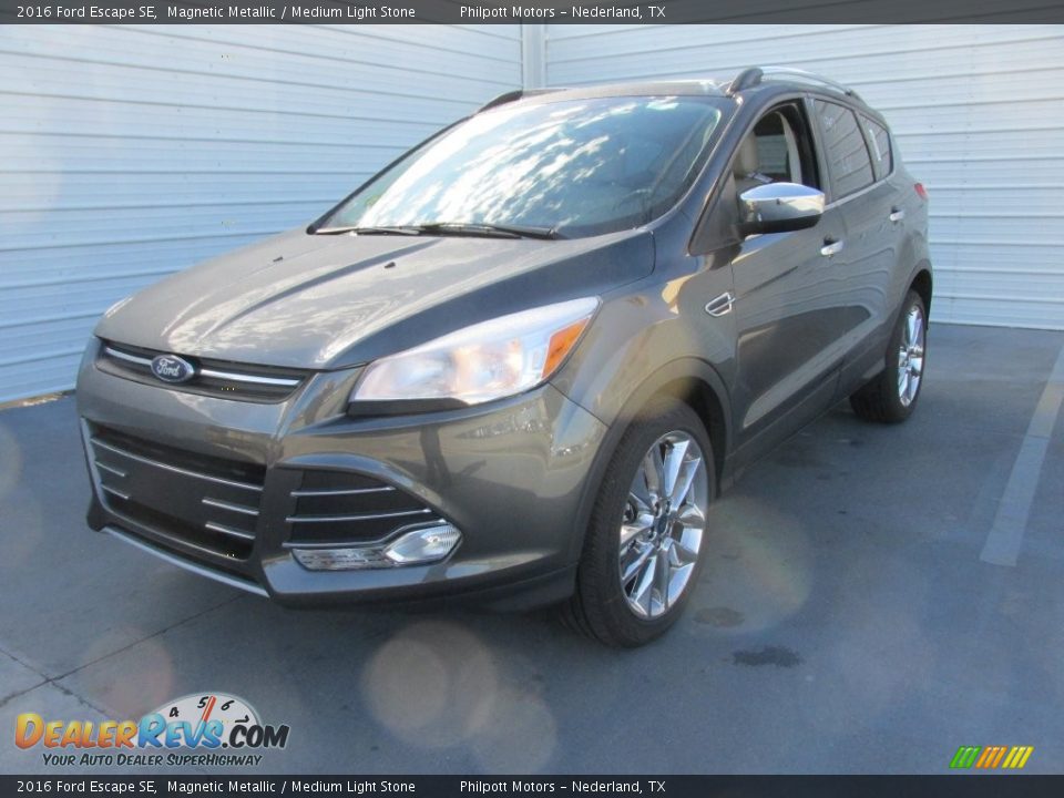 2016 Ford Escape SE Magnetic Metallic / Medium Light Stone Photo #7