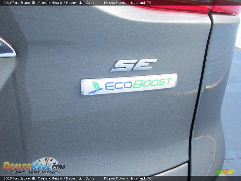 2016 Ford Escape SE Magnetic Metallic / Medium Light Stone Photo #14
