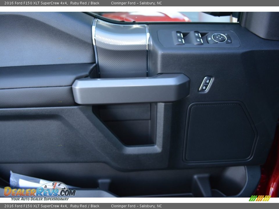 2016 Ford F150 XLT SuperCrew 4x4 Ruby Red / Black Photo #8