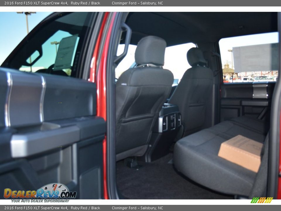 2016 Ford F150 XLT SuperCrew 4x4 Ruby Red / Black Photo #11