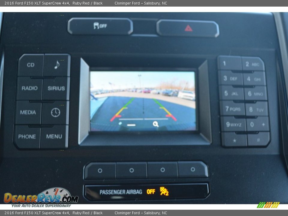 2016 Ford F150 XLT SuperCrew 4x4 Ruby Red / Black Photo #15