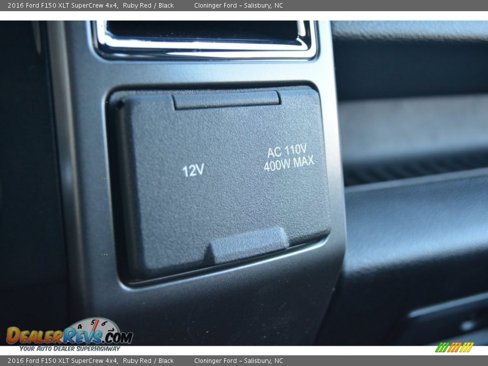 2016 Ford F150 XLT SuperCrew 4x4 Ruby Red / Black Photo #19