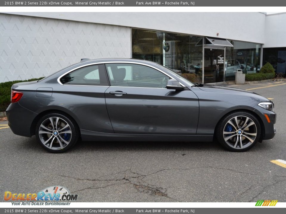 Mineral Grey Metallic 2015 BMW 2 Series 228i xDrive Coupe Photo #2