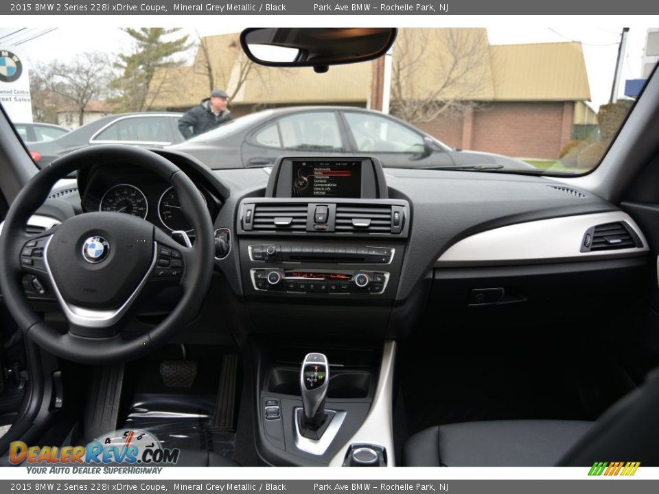 2015 BMW 2 Series 228i xDrive Coupe Mineral Grey Metallic / Black Photo #15