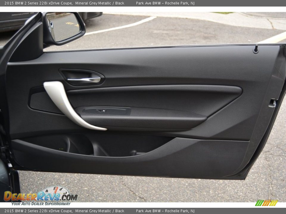 2015 BMW 2 Series 228i xDrive Coupe Mineral Grey Metallic / Black Photo #24