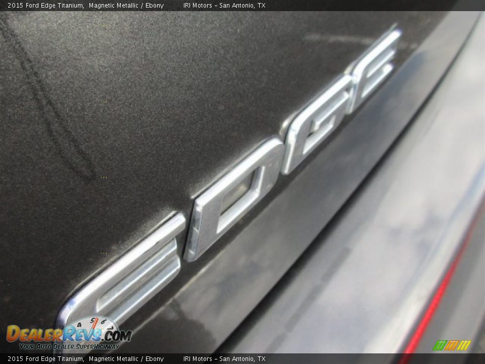 2015 Ford Edge Titanium Magnetic Metallic / Ebony Photo #5