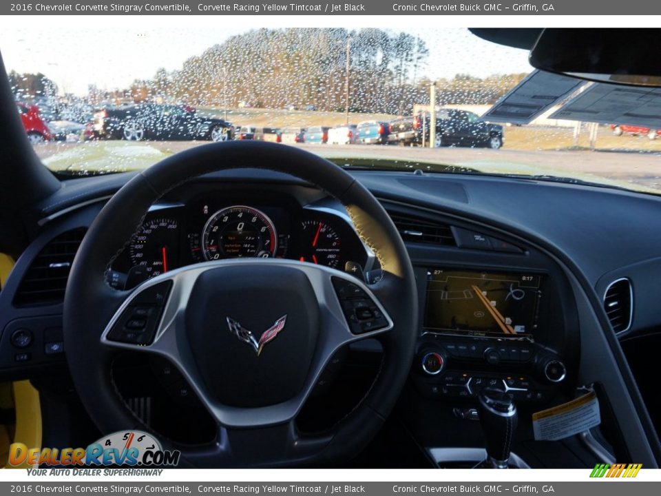 2016 Chevrolet Corvette Stingray Convertible Corvette Racing Yellow Tintcoat / Jet Black Photo #10