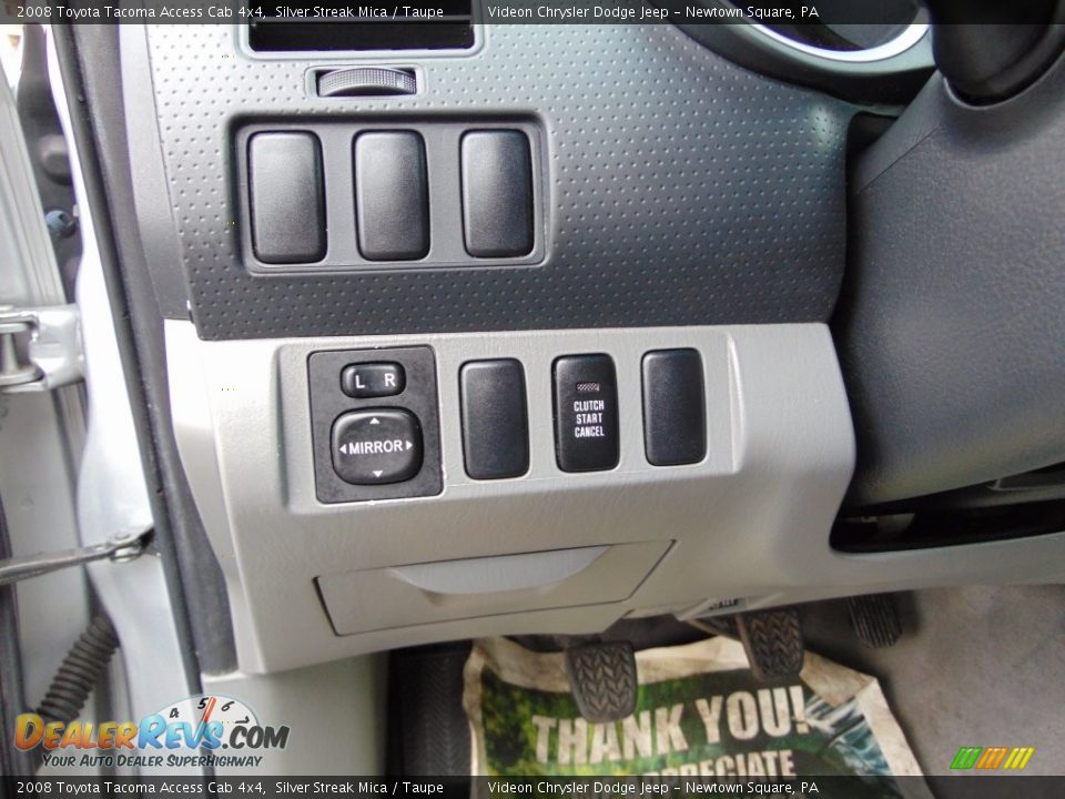2008 Toyota Tacoma Access Cab 4x4 Silver Streak Mica / Taupe Photo #18