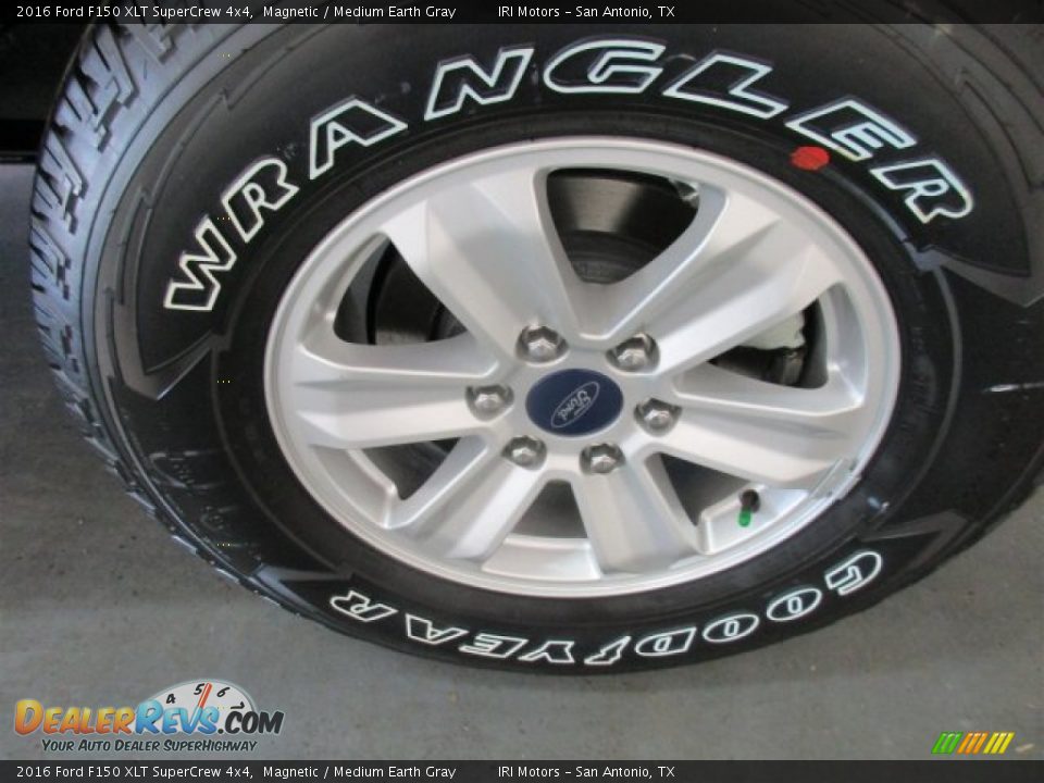 2016 Ford F150 XLT SuperCrew 4x4 Magnetic / Medium Earth Gray Photo #5