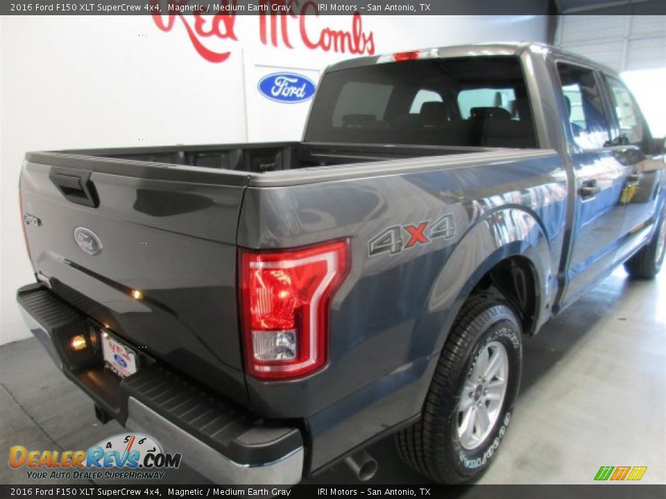 2016 Ford F150 XLT SuperCrew 4x4 Magnetic / Medium Earth Gray Photo #9