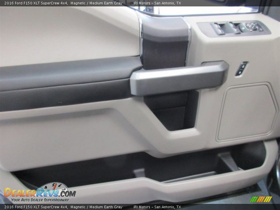 2016 Ford F150 XLT SuperCrew 4x4 Magnetic / Medium Earth Gray Photo #14