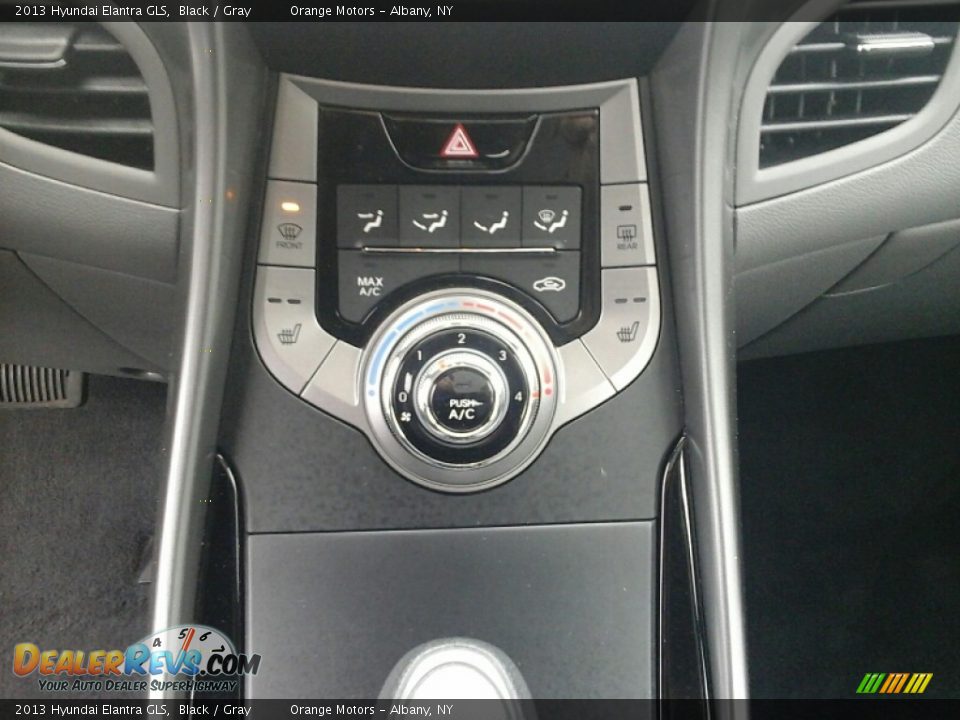 2013 Hyundai Elantra GLS Black / Gray Photo #15