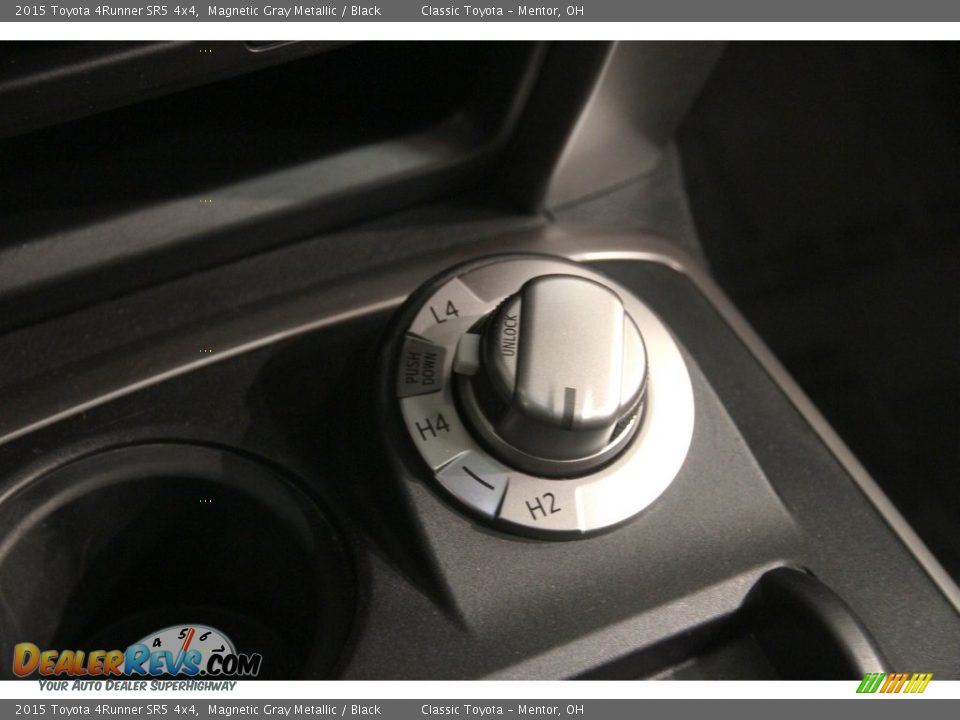 2015 Toyota 4Runner SR5 4x4 Magnetic Gray Metallic / Black Photo #13