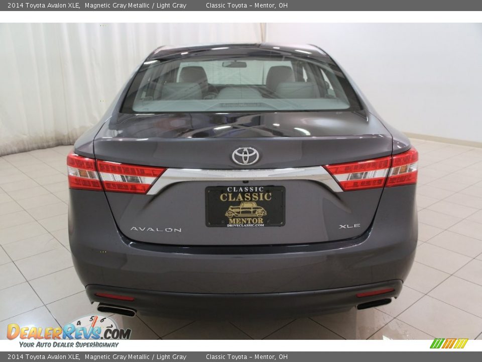 2014 Toyota Avalon XLE Magnetic Gray Metallic / Light Gray Photo #17