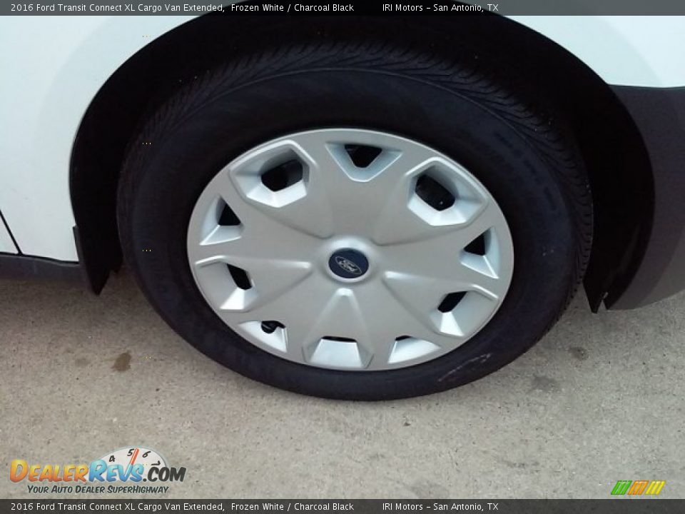 2016 Ford Transit Connect XL Cargo Van Extended Frozen White / Charcoal Black Photo #4
