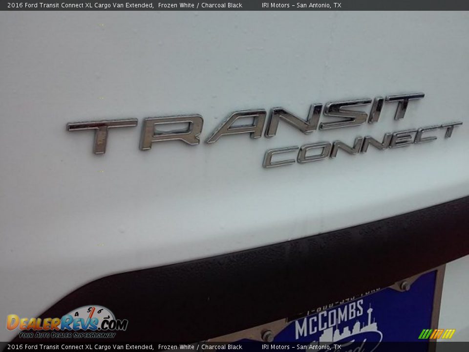 2016 Ford Transit Connect XL Cargo Van Extended Frozen White / Charcoal Black Photo #11