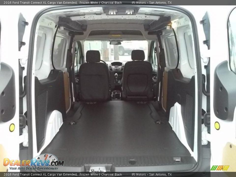 2016 Ford Transit Connect XL Cargo Van Extended Frozen White / Charcoal Black Photo #14