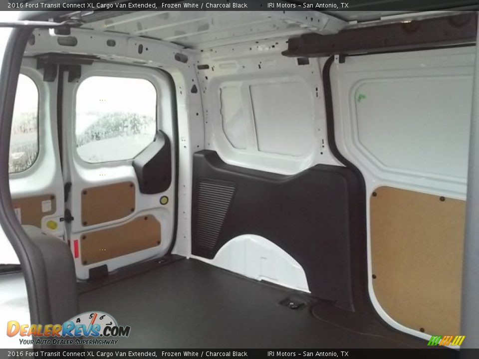 2016 Ford Transit Connect XL Cargo Van Extended Frozen White / Charcoal Black Photo #15