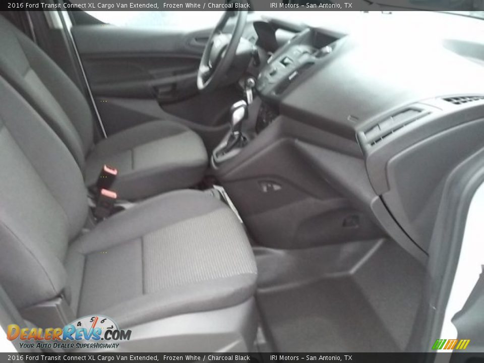2016 Ford Transit Connect XL Cargo Van Extended Frozen White / Charcoal Black Photo #17