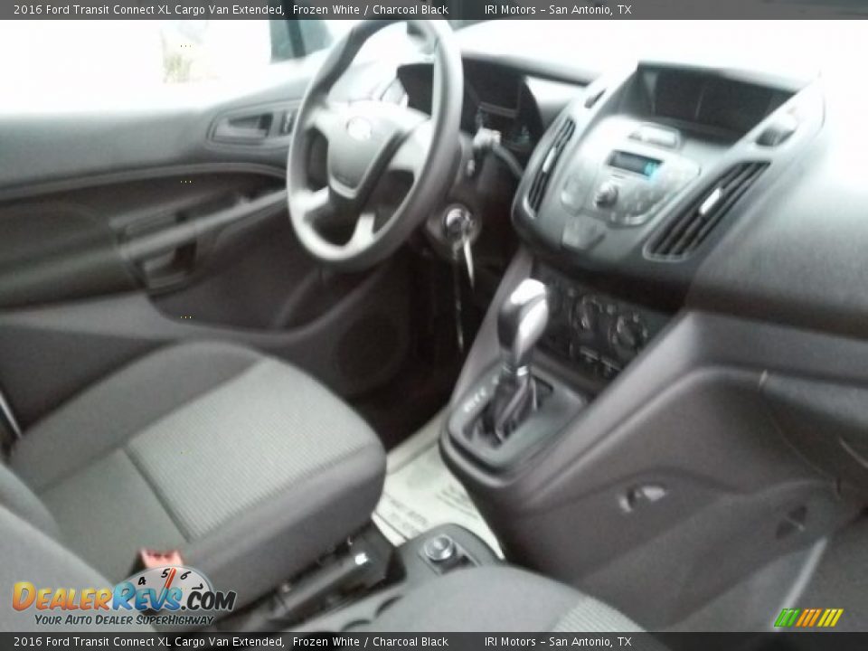 2016 Ford Transit Connect XL Cargo Van Extended Frozen White / Charcoal Black Photo #18