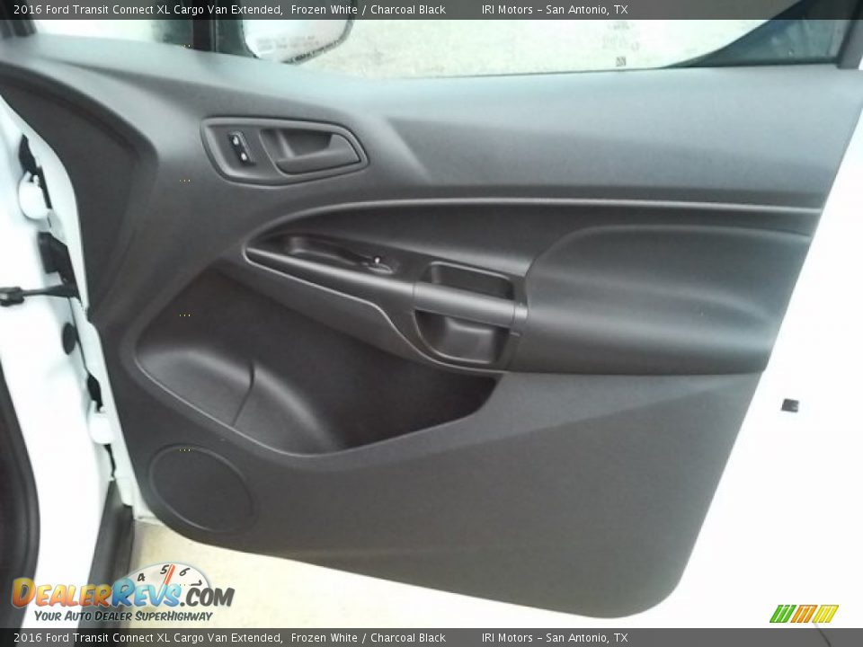 2016 Ford Transit Connect XL Cargo Van Extended Frozen White / Charcoal Black Photo #20