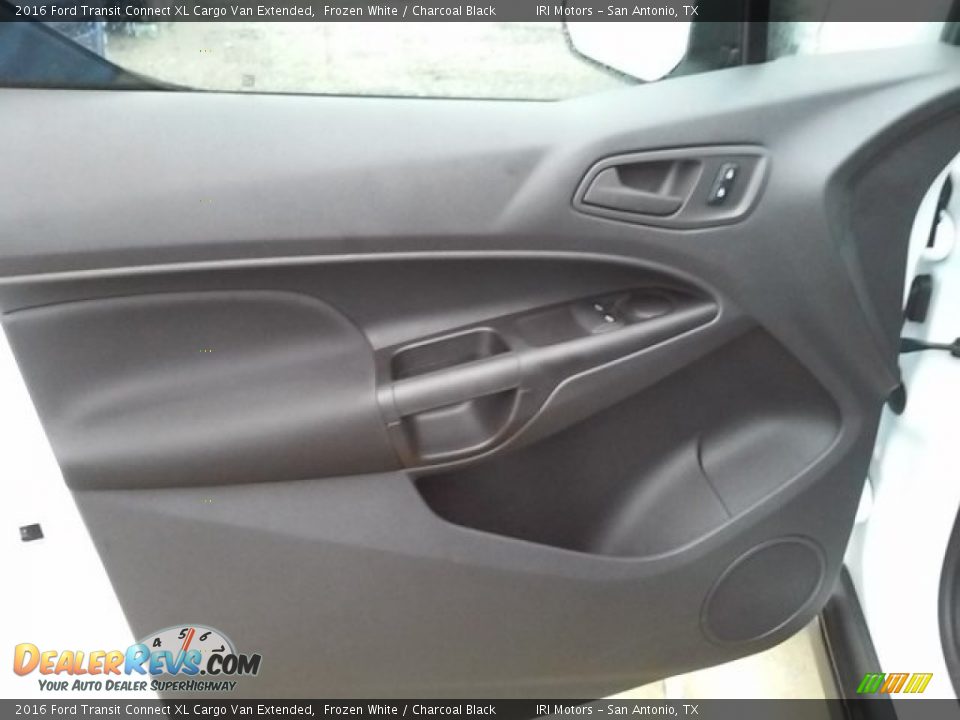 2016 Ford Transit Connect XL Cargo Van Extended Frozen White / Charcoal Black Photo #23