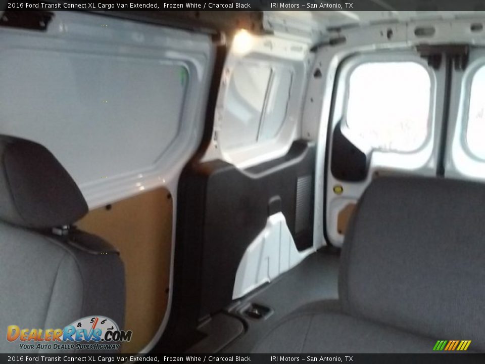 2016 Ford Transit Connect XL Cargo Van Extended Frozen White / Charcoal Black Photo #25