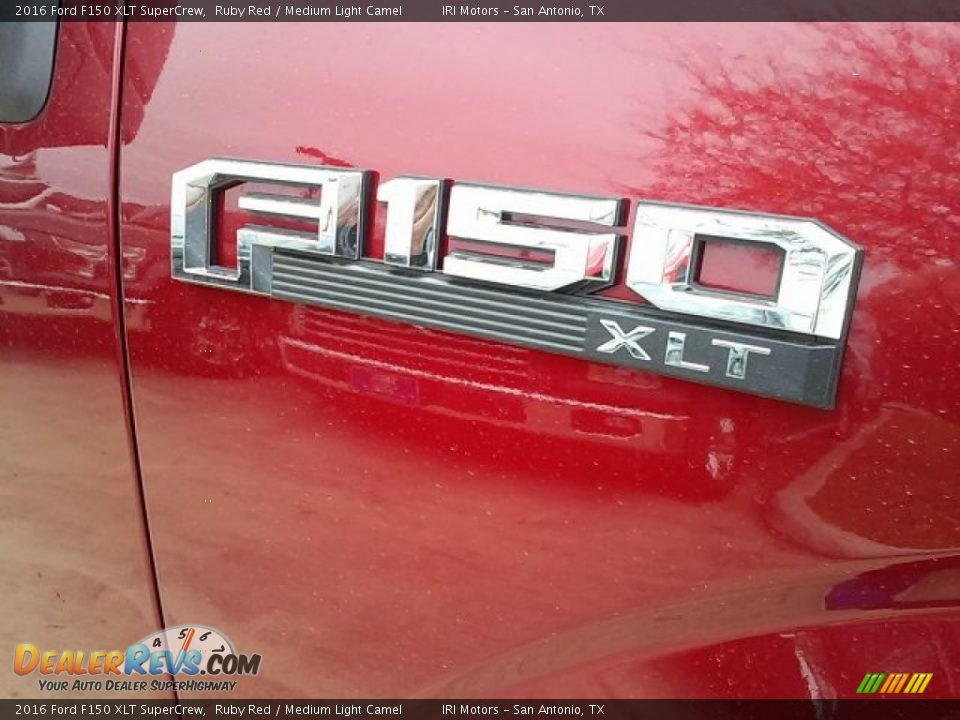 2016 Ford F150 XLT SuperCrew Ruby Red / Medium Light Camel Photo #5