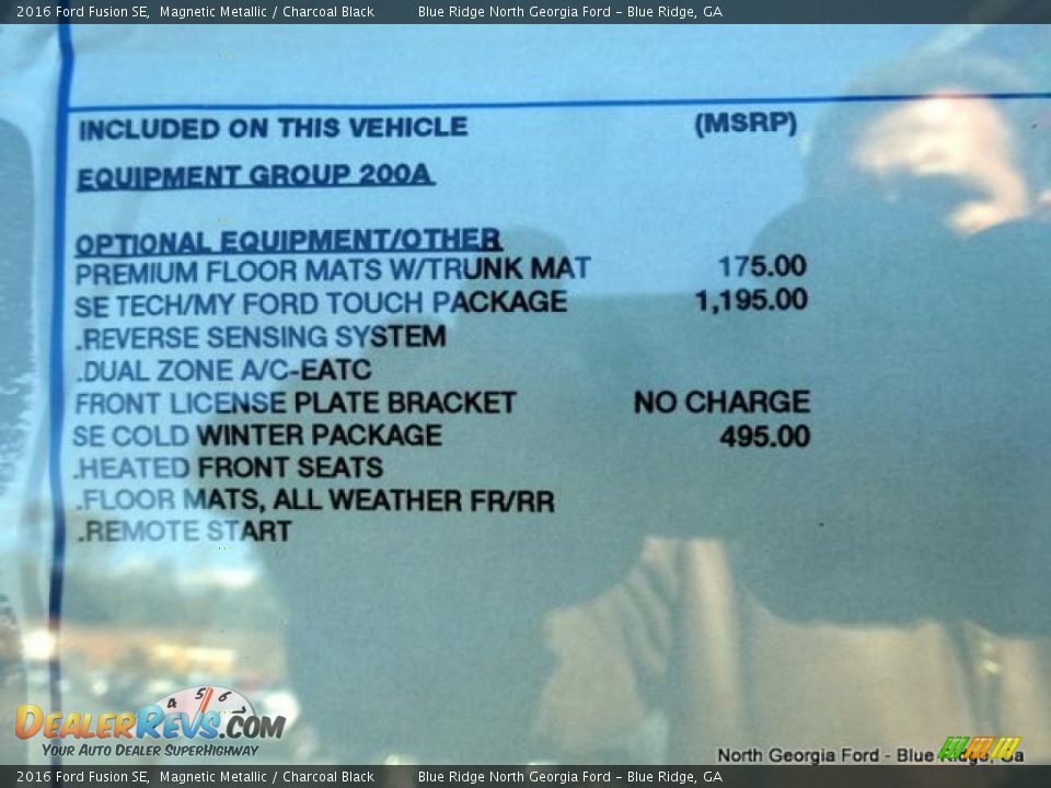 2016 Ford Fusion SE Magnetic Metallic / Charcoal Black Photo #27