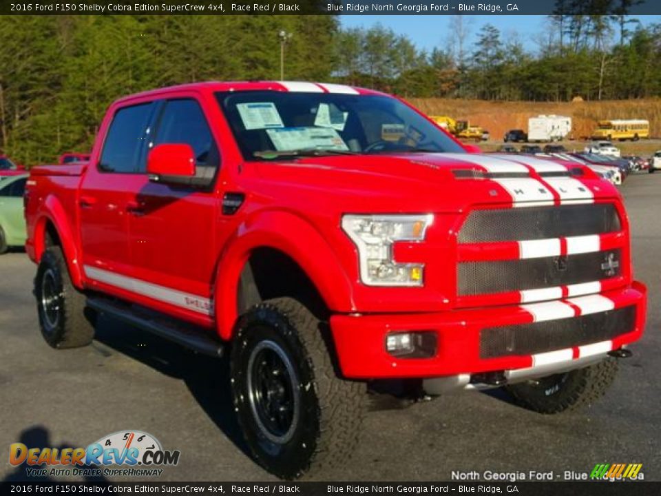 2016 Ford F150 Shelby Cobra Edtion SuperCrew 4x4 Race Red / Black Photo #7