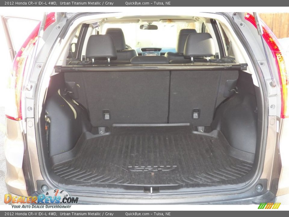 2012 Honda CR-V EX-L 4WD Urban Titanium Metallic / Gray Photo #15