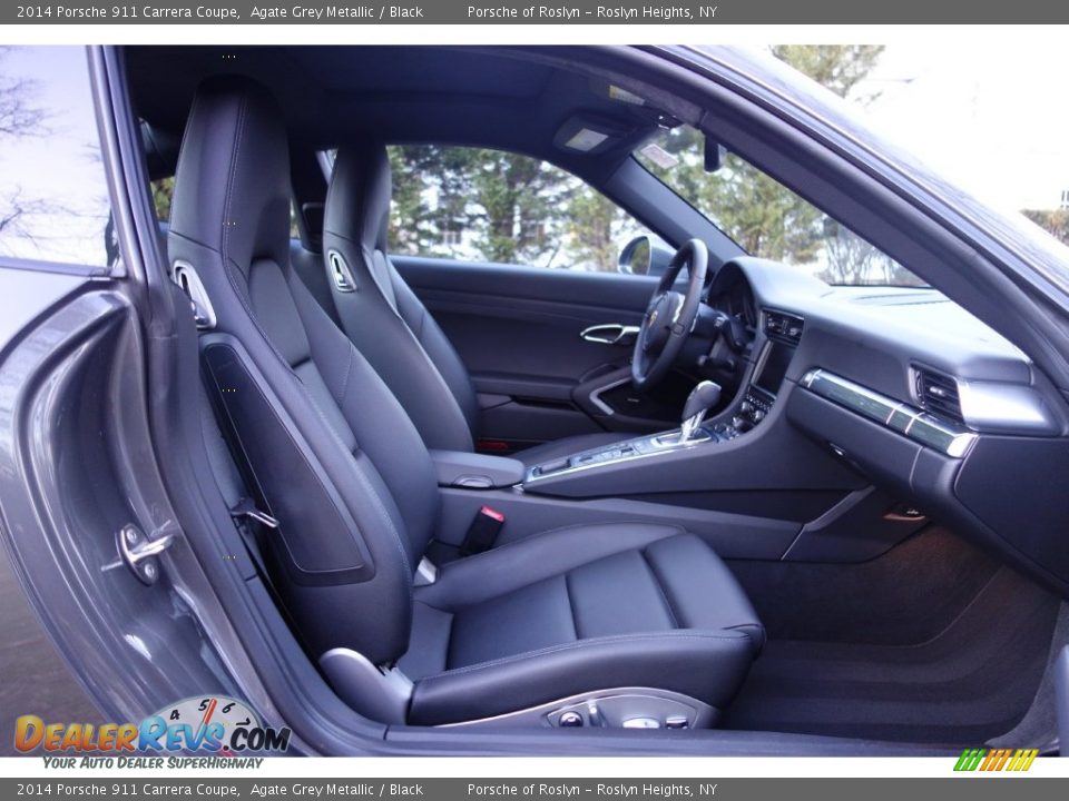 2014 Porsche 911 Carrera Coupe Agate Grey Metallic / Black Photo #14