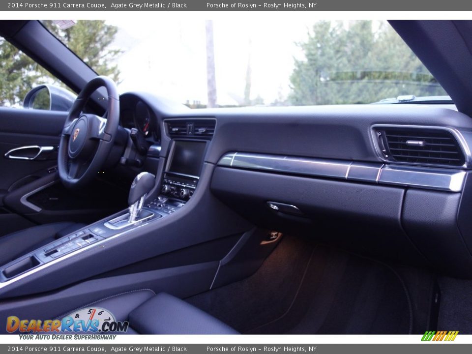 2014 Porsche 911 Carrera Coupe Agate Grey Metallic / Black Photo #15