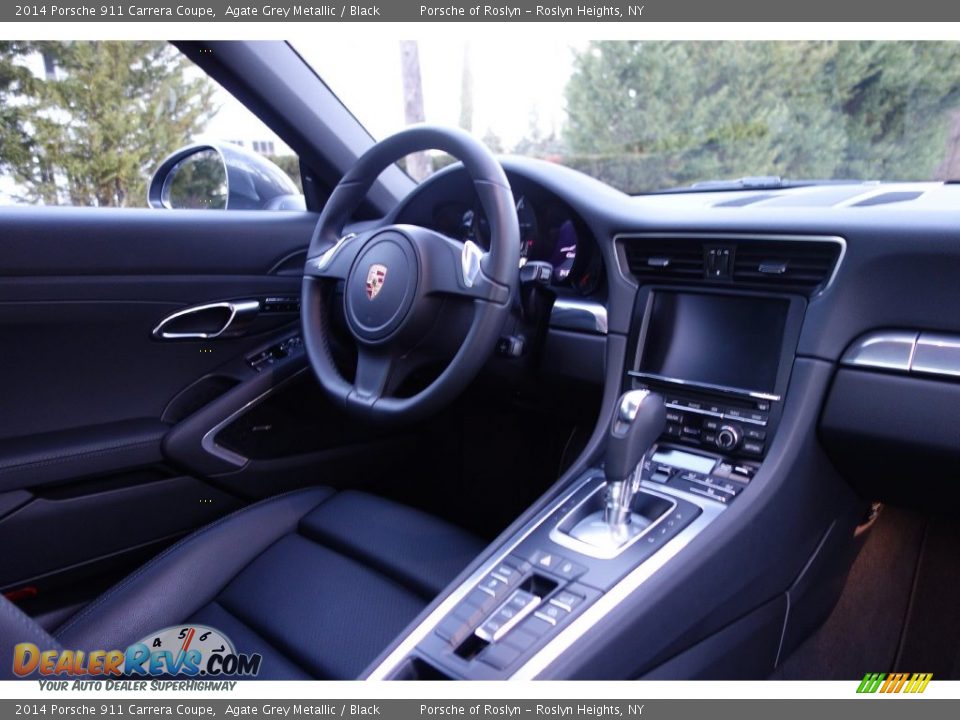 2014 Porsche 911 Carrera Coupe Agate Grey Metallic / Black Photo #16