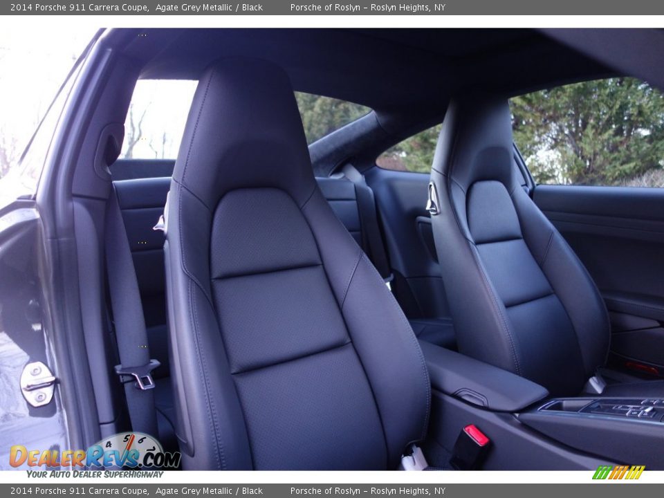 2014 Porsche 911 Carrera Coupe Agate Grey Metallic / Black Photo #18