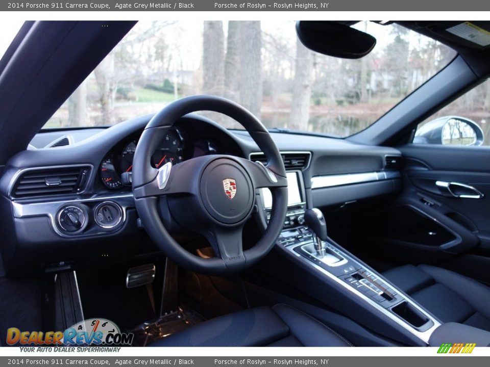 2014 Porsche 911 Carrera Coupe Agate Grey Metallic / Black Photo #20