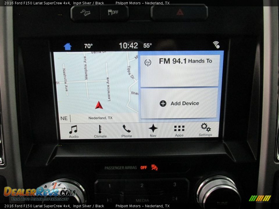 2016 Ford F150 Lariat SuperCrew 4x4 Ingot Silver / Black Photo #27