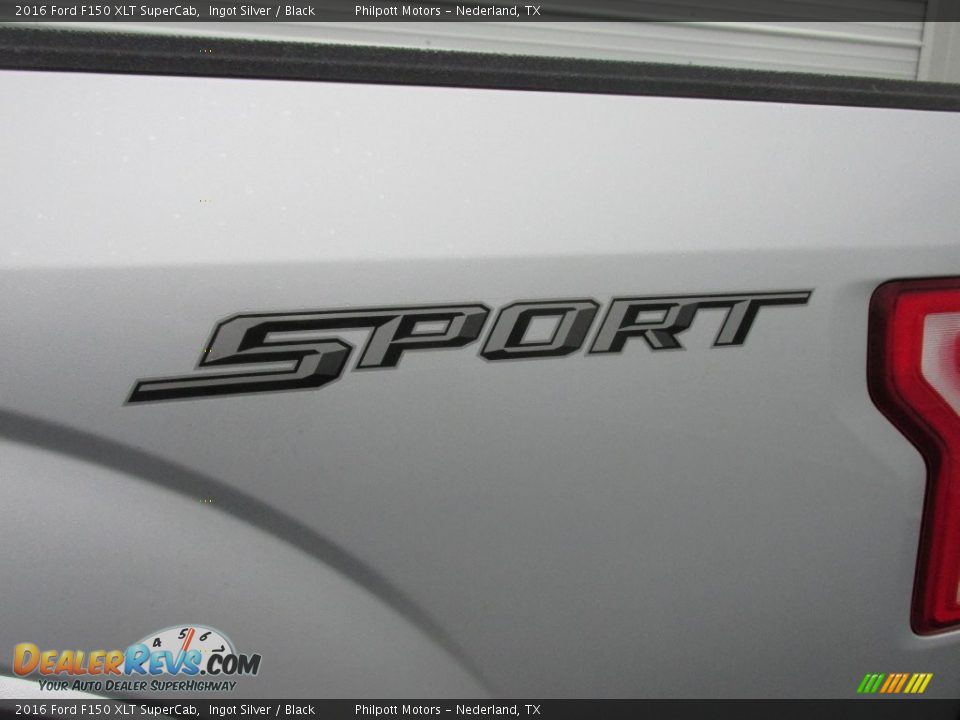 2016 Ford F150 XLT SuperCab Ingot Silver / Black Photo #15