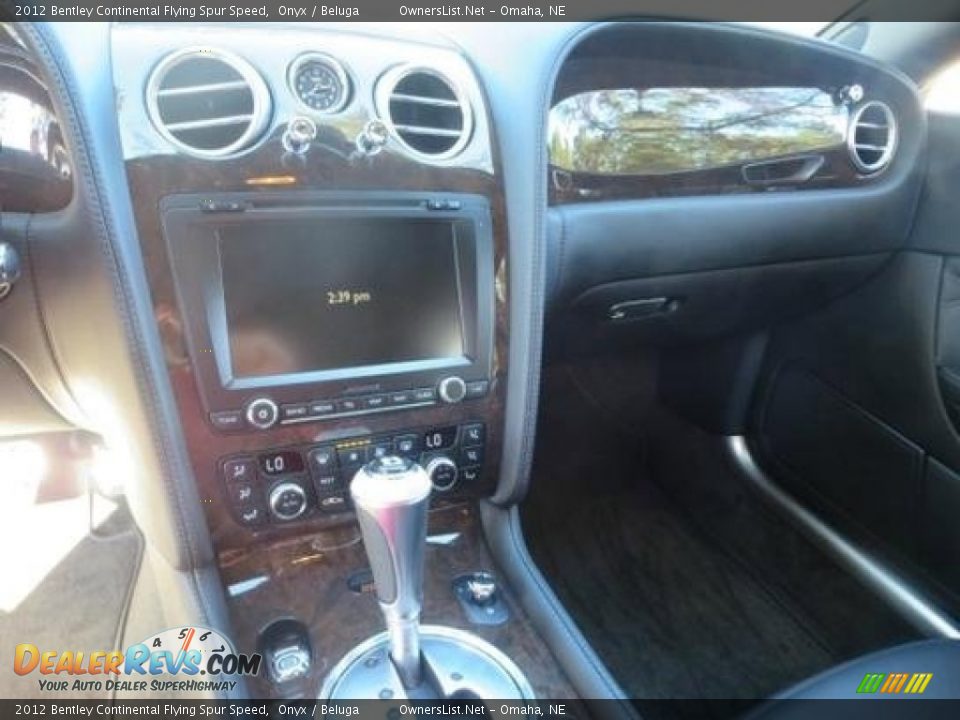 2012 Bentley Continental Flying Spur Speed Onyx / Beluga Photo #7